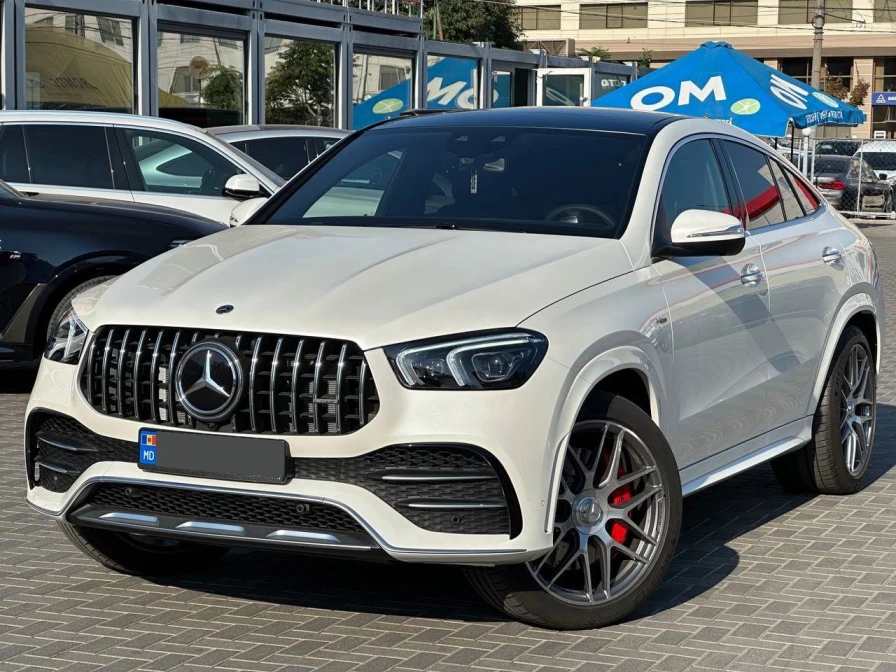 Mercedes GLE Coupe White, 2021