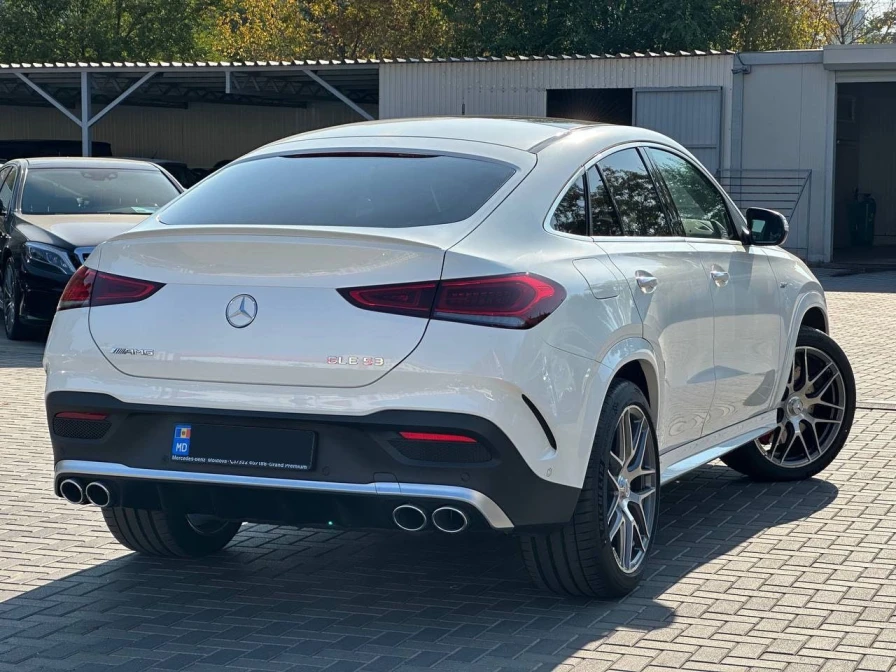 Mercedes GLE Coupe White, 2021