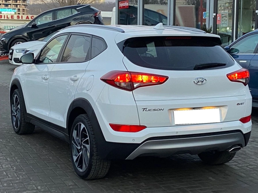 Hyundai Tucson White, 2017