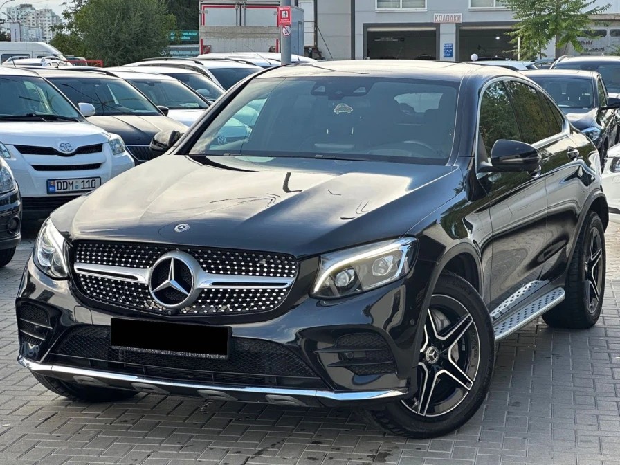 Mercedes GLC Coupe Black, 2017