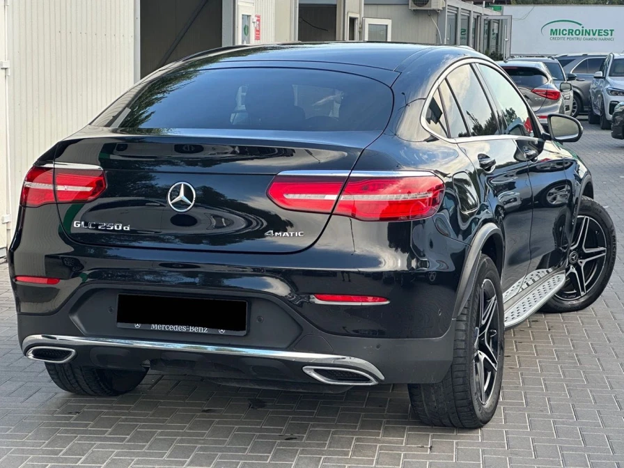 Mercedes GLC Coupe Black, 2017